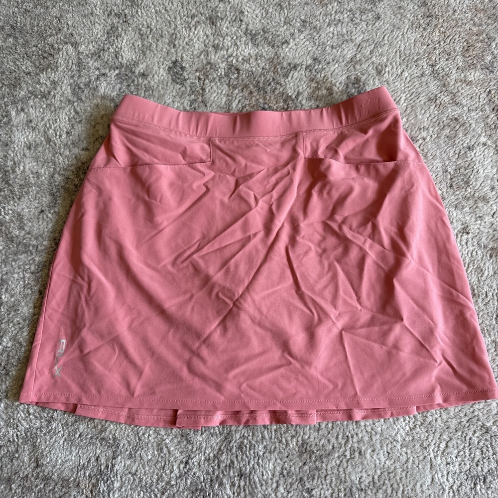NWT RLX Ralph Lauren Skort Womens L Skirt Built-in Short Golf Tennis Pickleball